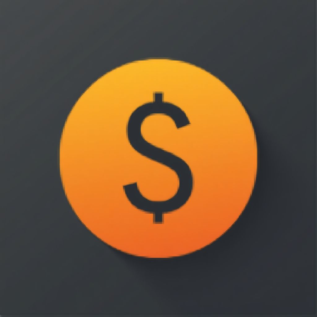 Icono de ahorro de costes